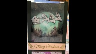 Shadowbox Forest Moon with Santa [upl. by Kirtap]