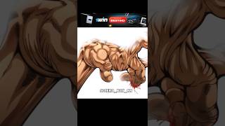 Baki Hanma Vs Chiharu Baki on Beast Mode 🤯  AmvEdit  anime shorts shortsfeed baki [upl. by Aekim]