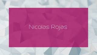 Nicolas Rojas  appearance [upl. by Murry]