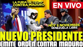 ¡URGENTE🔴 PRESIDENTE ELECTO DE EEUU EMITE ORDEN CONTRA MADURO  NO LO PERDONA  LO VAN A ENCARCE [upl. by Eenej]