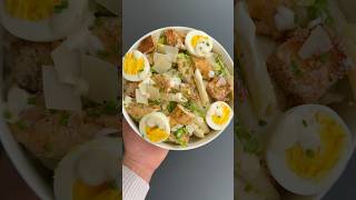 LA MEILLEURE SALADE CESAR 🔥🍗 recette food shorts [upl. by Gora914]