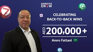 Won over AED 200000 across EmiratesDraw games [upl. by Ahsercal866]