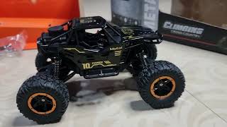 Zest 4 Toyz Remote Control Rock Crawler Water Mist Spray High Speed RC Car Toys for Boys USB Recharg [upl. by Chor514]