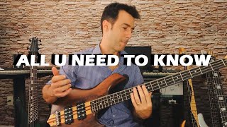 SLAP BASS LESSON FOR BEGINNERS  Double Pluck [upl. by Hplar]