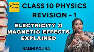 Class 10 Physics Revision Electricity amp Magnetic Effects Explained [upl. by Aigneis]