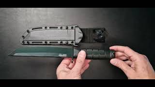 Cold Steel Leatherneck Tanto German D2 [upl. by Annelg]