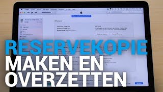 Reservekopie maken en overzetten  Fixjenl [upl. by Nolahp495]