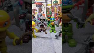 Tag de figuras de Las Tortugas Ninja 🐢🥷 tmnt tortugasninjas kindersurprise kindersorpresa [upl. by Carena]