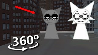 Ears amp Ears  Sprunki Chase You In NewYork 360 VR video [upl. by Cochrane]