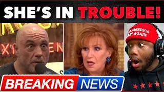 Joe Rogan HUMILATES amp SUES The View Host Joy Behar After Calling His Podcast Disinformation On Tv [upl. by Pasadis45]