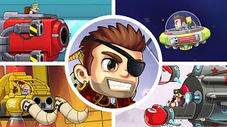 Jetpack Joyride 2 Bullet Rush  All Bosses Halfbrick [upl. by Vernice]