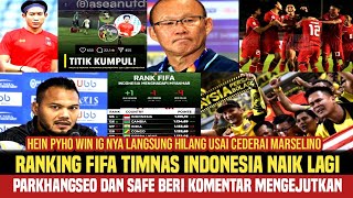 Reaksi park Hang Seo dan Safe Sali Usai Ranking FIFA Indonesia naik lagi IG pemain Myanmar Hilang ❗ [upl. by Randal85]