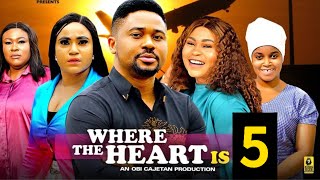 WHERE THE HEART IS SEASON 5New Movie Mike Godson Rosabelle Andrews  Latest 2024 Nollywood Movie [upl. by Yelsnya]