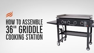 Blackstone 36quot Griddle Assembly [upl. by Allicsirp]