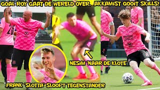 Frank Slotta sloopt tegenstander Nesim naar de klote Goal Roy de Coach gaat de wereld over [upl. by Rotceh713]