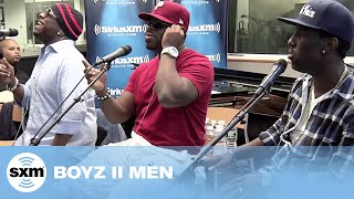 Boyz II Men  quotIts So Hard To Say Goodbye To Yesterdayquot LIVE  SiriusXM [upl. by Bunce]