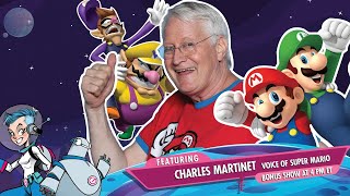 GalaxyCon Live with quotIts a Marioquot Charles Martinet [upl. by Ahseiuqal]