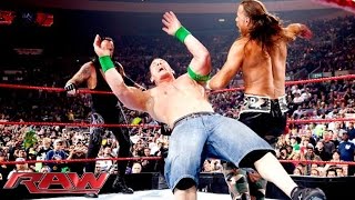 John Cena amp The Undertaker vs DGeneration X vs JeriShow Raw November 16 2009 [upl. by Mirisola600]