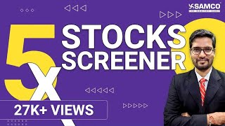 5X Stocks Screener  How to Identify 5X Stocks with Screener amp Charts  Best Stocks to Buy [upl. by Leiru769]