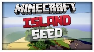 Minecraft Seeds  Island with Mushroom Biome Seed  Minecraft 187  18  17 [upl. by Lem108]