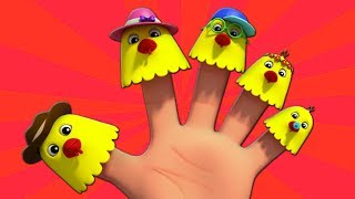 Hennen Finger Familie  Reime für Kinder  Hens Finger Family  Baby Songs  Kids Rhymes amp Songs [upl. by Olegnad]