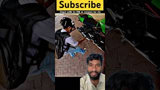 Dekho Chapri ￼ Silencer Nap Raha Ha￼￼ 😱zx10r yamahar15 chapri trending motovlog [upl. by Ailegra]