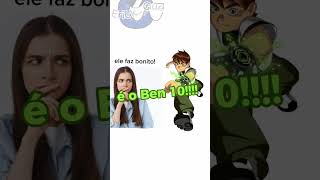 a história começou com um relógio esquisito ben10 meme humor trend [upl. by Mcgean]