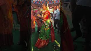 పెళ్లికూతురు ఎంత బాగా డాన్స్ చేస్తుందో  BANJARA BRIDE DANCE PERFOMENS  S1 BANJARA CHANNEL  SHORTS [upl. by Ahsiem778]