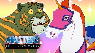 Battle Cat and Swift Wind Partners of the Universe  Masters of the Universe Official [upl. by Adianes936]