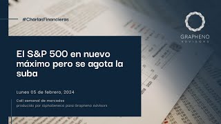 Call semanal de mercados 05 de febrero 2024 [upl. by Nahtan]