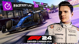 CAN I BEAT THE WORLD RECORD DURING THIS RACE  F1 24 Driver Career 14 [upl. by Arias623]