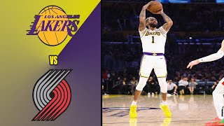 Lakers vs Trail Blazers  Lakers Highlights  December 8 2024 [upl. by Grosz208]