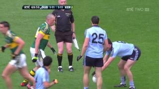 Dublin v Kerry AllIreland Football Final 2011 Last 10 Minutes of Play [upl. by Annaeerb]