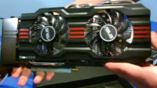 Asus GeForce GTX 660 Ti Unboxing [upl. by Telimay]