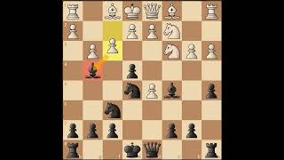 BRILLIANT KNIGHT SACRIFICE TO WIN THE GAMEPLEASE SUBSCRIBEchesschesstrapschessopenings [upl. by Gereron]