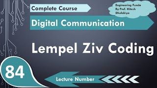 2 Lempel Ziv Coding Basics Algorithm Procedure amp Example Explained in Digital Communication [upl. by Beattie]