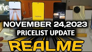 REALME PRICELIST UPDATE C51C30sC53C55Realme11Realme11Pro5GRealme11Pro 5G [upl. by Lexie527]