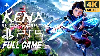 Kena Bridge of Spirits FULL GAME PS5 4K60FPS Gameplay Walkthrough Commentary [upl. by Oilejor]