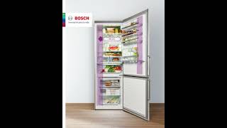 Frigoríficos XXL Bosch 70 cm de ancho para tener mucho más espacio de almacenamiento [upl. by Zetnas193]