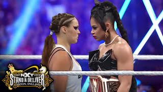 Ronda Rousey vs Bianca Belair  FULL MATCH  WWE Oct 21 2024 [upl. by Nibaj]