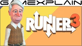 Playing as the quotVoice of Marioquot Charles Martinet in Runner3 Nintendo Switch Gameplay [upl. by Janella241]