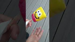 SpongeBob Popsicle review grocery store edition [upl. by Ssew600]