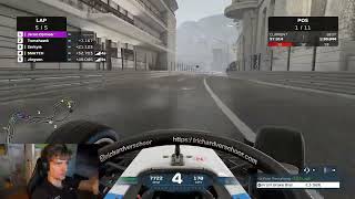 JARNO OPMEER DOES A 360 IN MONACO ON F1 2021 [upl. by Mou85]