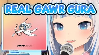 This is the Real Gura sings Cupid by FiftyFifty【HololiveEN】 [upl. by Komarek370]