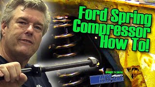 Ford Spring Compressor How To [upl. by Kcolttam]