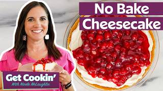 How to Make NoBake Cheesecake with Cool Whip  Get Cookin  Allrecipes [upl. by Anela]