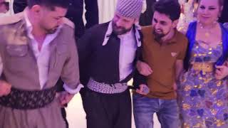 ئاهەنگی کوردانی بریتانیا بەختیار ساڵح و دینا Dina Darzy Baxtyar Salih Kurdish Music Dance UK [upl. by Tiebout]