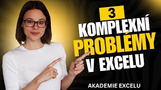 3 komplexní problémy v Excelu a jejich řešení  Excelové funkce [upl. by Romalda637]