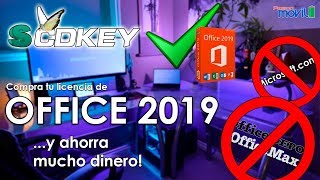 Ahorra mucho dinero en el nuevo Office 2019 gracias a SCDKey [upl. by Varney]