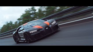 BUGATTI Chiron breaks through magic 300mph barrier [upl. by Ennovy]